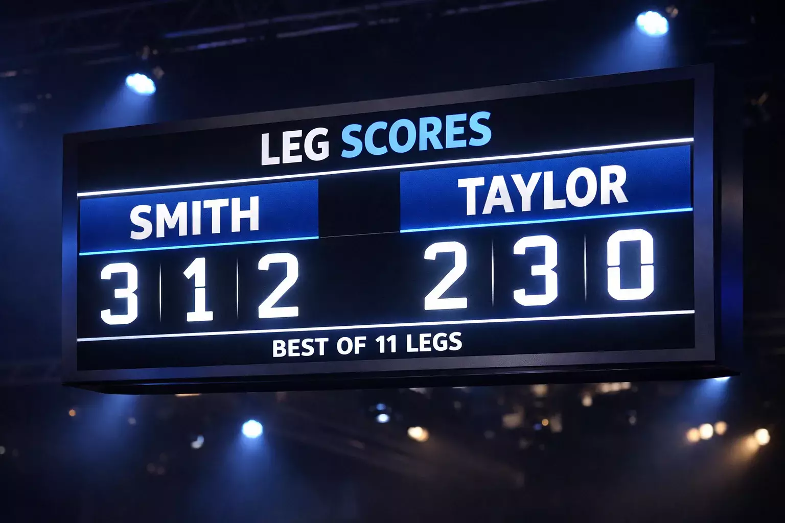 Over/Under Darts-Wetten Analyse