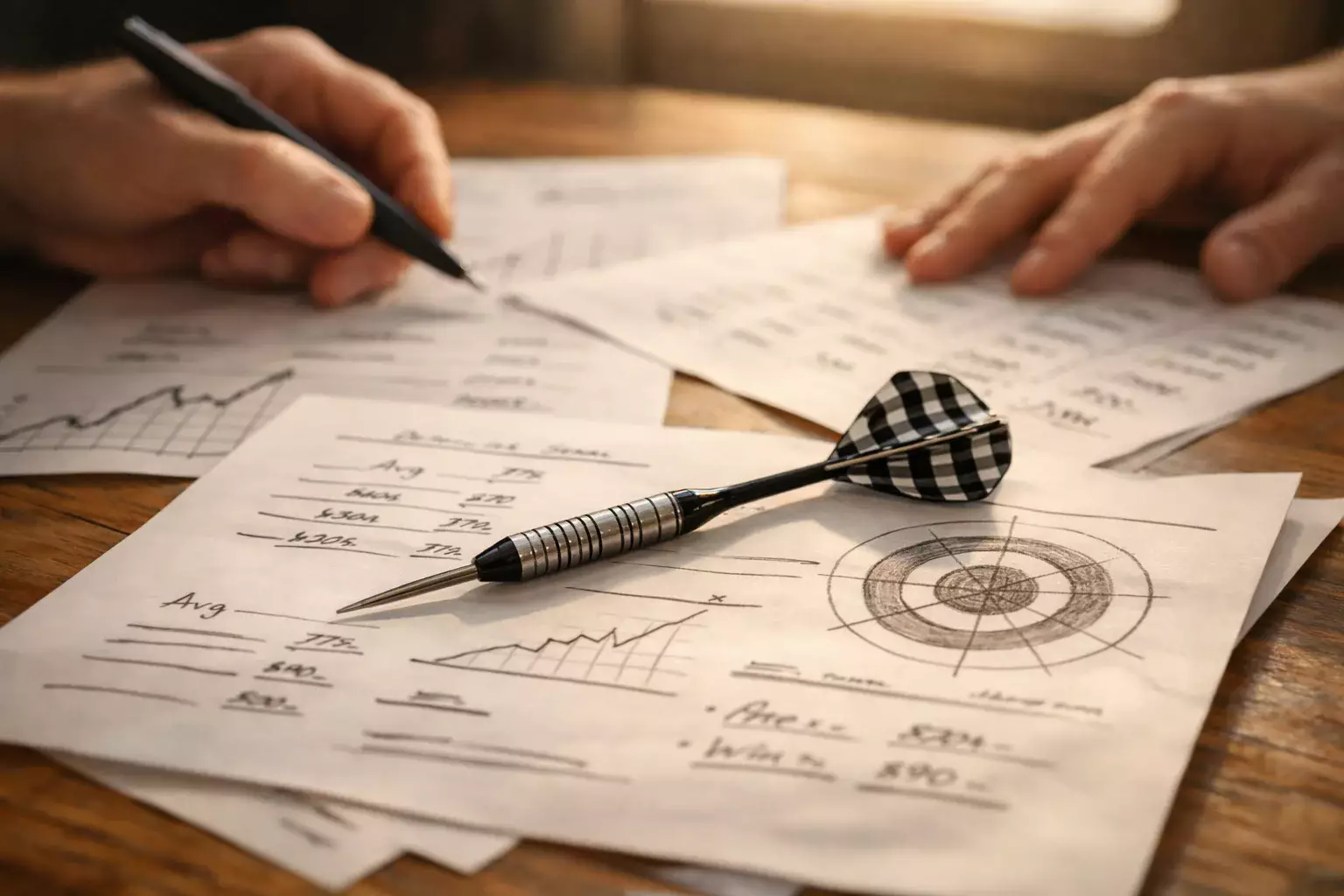 Darts-Analyse zur Berechnung von Value Bets